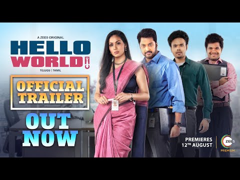 Hello world launch trailer (Telugu) | A ZEE5 Original | Niharika Konidela | Premieres Aug 12th