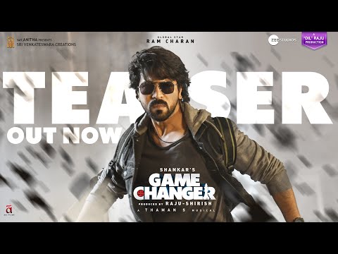 Game Changer Teaser - Ram Charan | Kiara Advani | Shankar | Dil Raju - Shirish